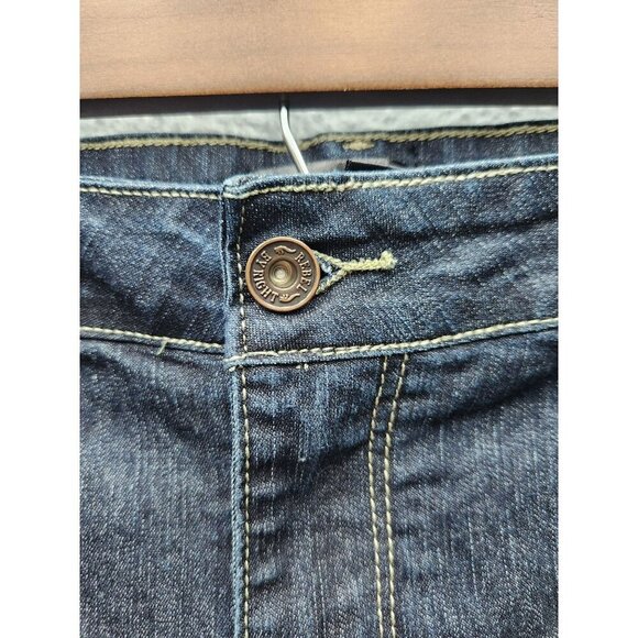 Rebel By Right Womens Dark Wash Denim Jeans Size 20 Cotton Blend Mid-Rise Stretc - Picture 2 of 4